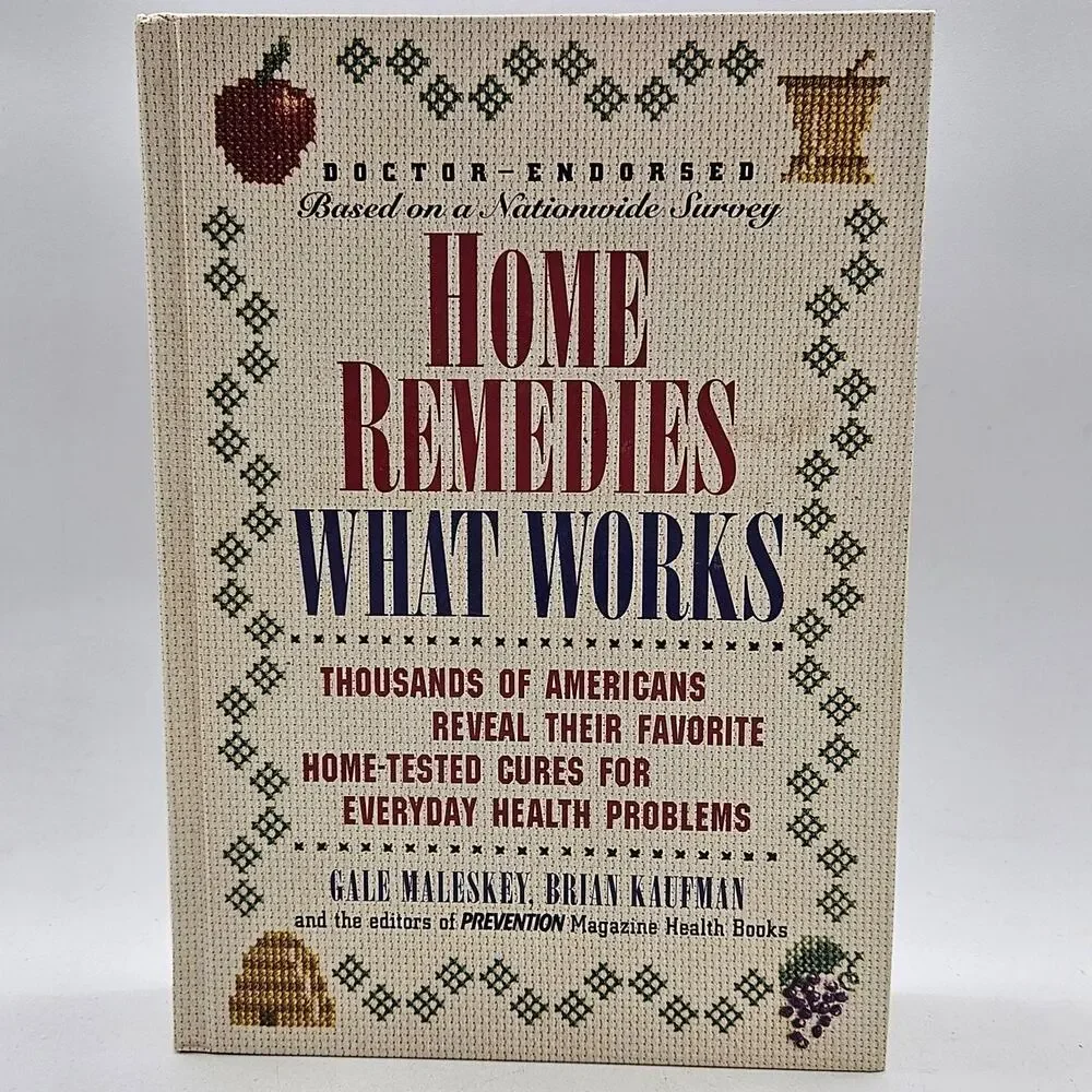 Home Remedies What Works Gale Maleskey Kaufman Hardcover Health Guide Book
